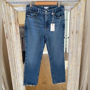 Good American straight leg - mid rise